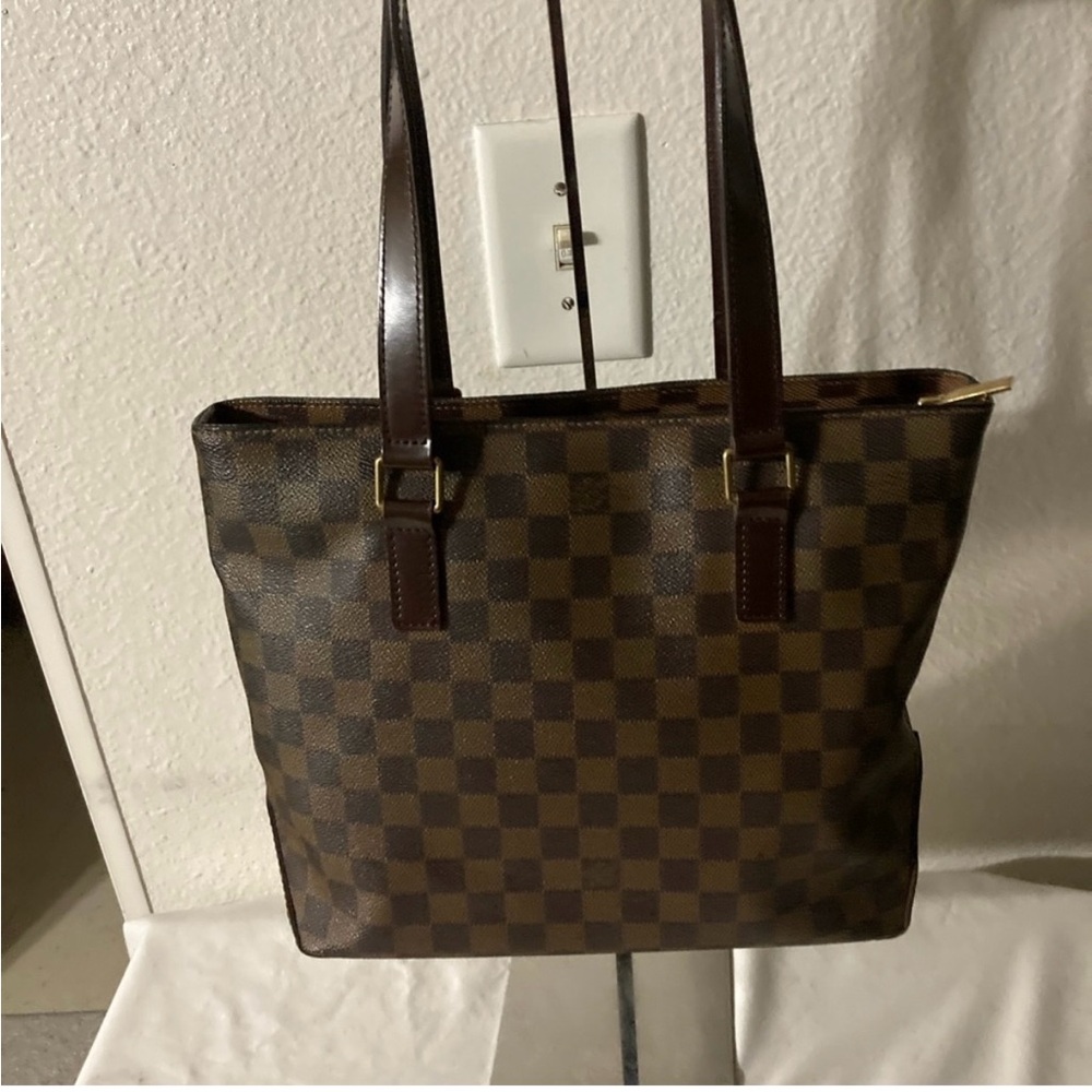 Louis Vuitton Authentic Ebene Damier Handbag EUC - Picture 7 of 13